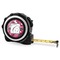 Tulips 16 Foot Black & Silver Tape Measures - Front
