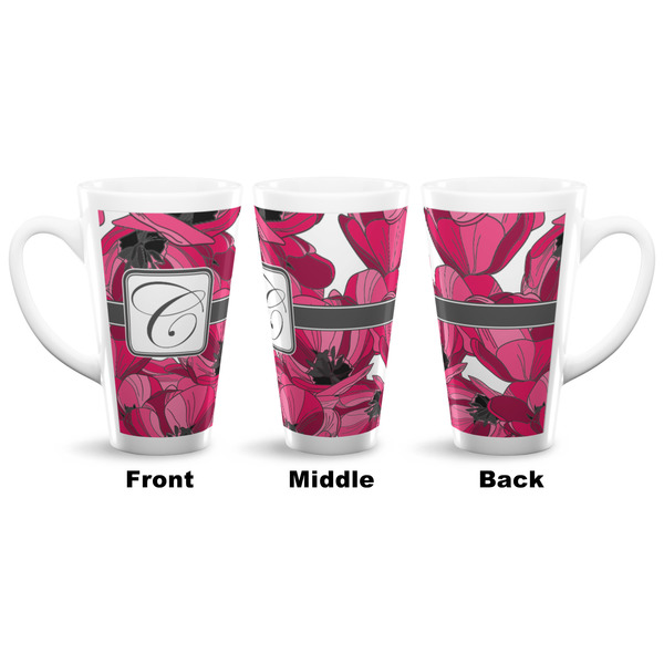 Tulips 16 Oz Latte Mug - Approval