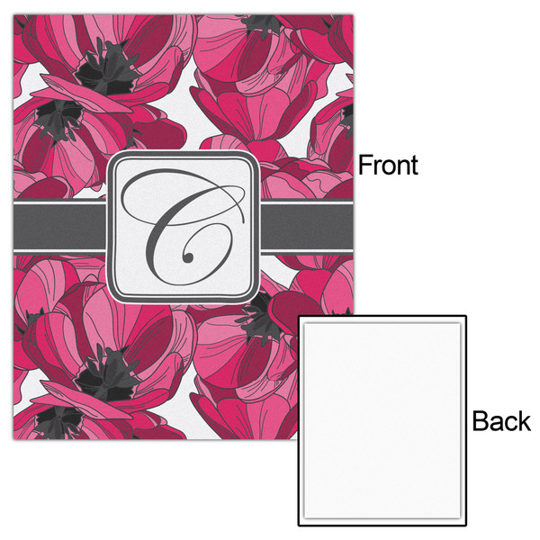 Tulips 16x20 - Matte Poster - Front & Back