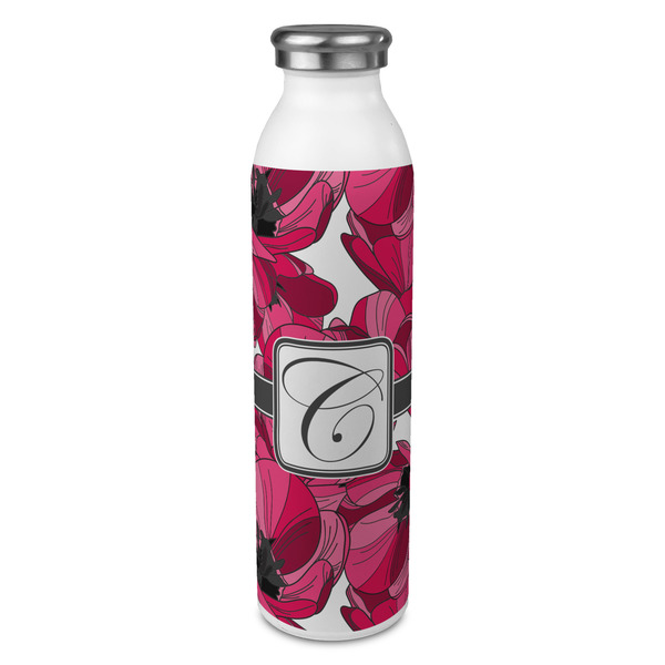 Custom Tulips 20oz Stainless Steel Water Bottle - Full Print (Personalized)