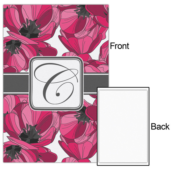 Tulips 24x36 - Matte Poster - Front & Back