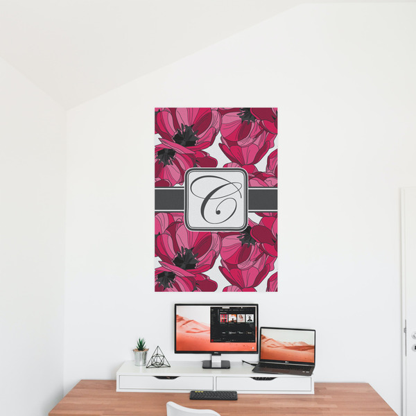 Tulips 24x36 - Matte Poster - On the Wall