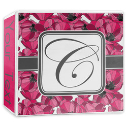 Tulips 3-Ring Binder - 3 inch (Personalized)