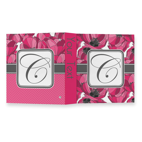 Tulips 3 Ring Binders - Full Wrap - 1" - OPEN OUTSIDE
