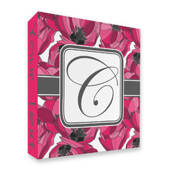 Tulips 3 Ring Binder - Full Wrap (Personalized)