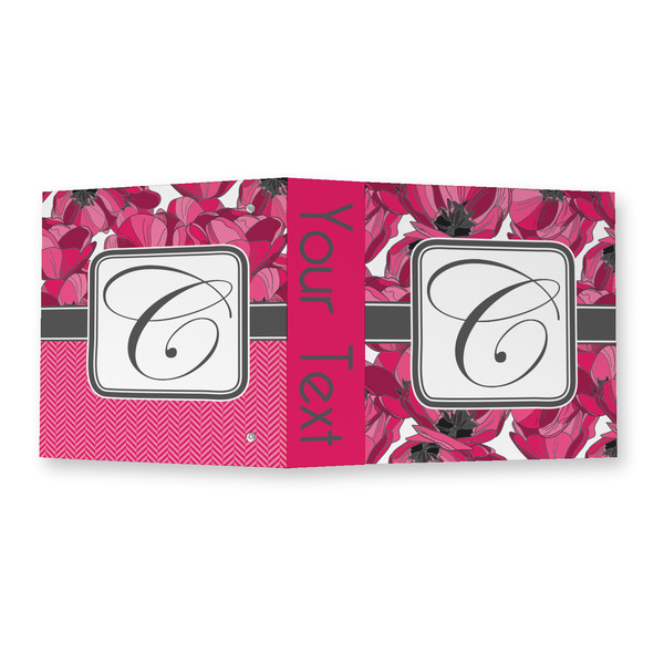 Tulips 3 Ring Binders - Full Wrap - 2" - OPEN OUTSIDE