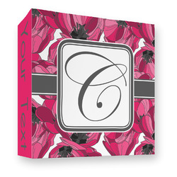 Tulips 3 Ring Binder - Full Wrap - 3" (Personalized)