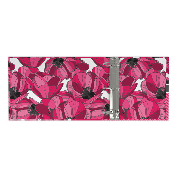 Tulips 3 Ring Binders - Full Wrap - 3" - OPEN INSIDE