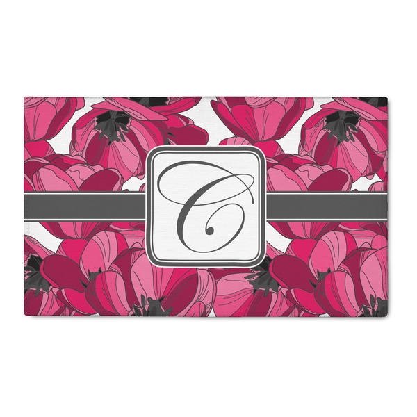 Custom Tulips 3' x 5' Patio Rug (Personalized)