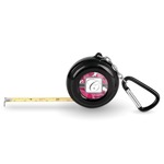 Tulips Pocket Tape Measure - 6 Ft w/ Carabiner Clip (Personalized)