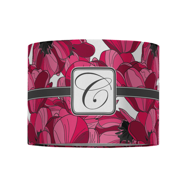 Tulips 8" Drum Lampshade - FRONT (Fabric)