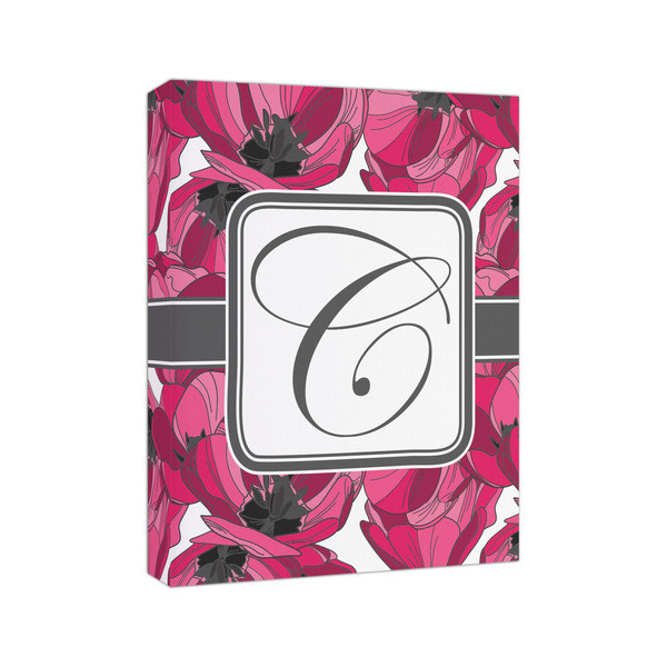 Tulips 8x10 - Canvas Print - Angled View