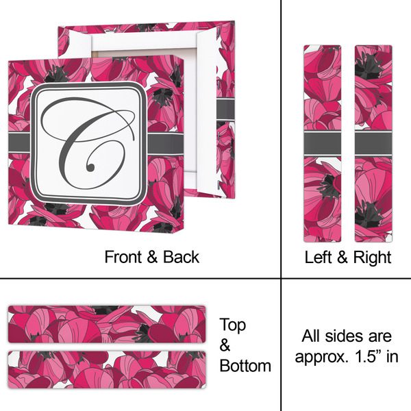 Tulips 8x8 - Canvas Print - Approval