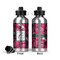 Tulips Aluminum Water Bottle - Front and Back