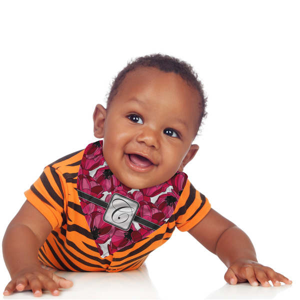 Tulips Bandana Bib - (Lifestyle 1 boy)