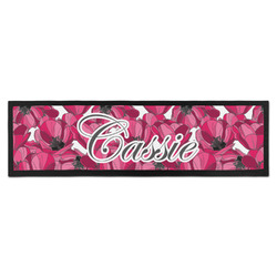 Tulips Bar Mat - Large (Personalized)