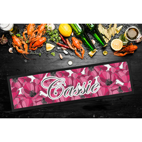 Tulips Bar Mat - Large - LIFESTYLE