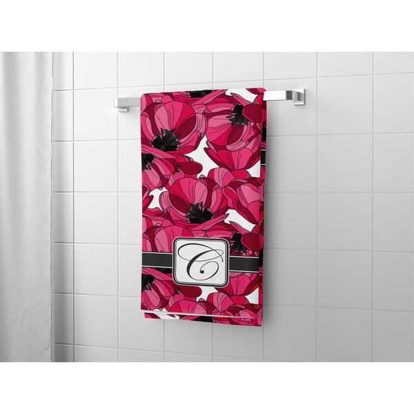 Tulips Bath Towel - LIFESTYLE