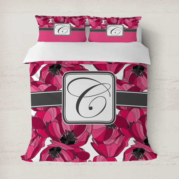 Custom Tulips Duvet Cover (Personalized)