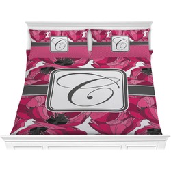 Tulips Comforter Set - King (Personalized)
