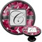 Tulips Cabinet Knob (Black) (Personalized)
