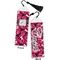 Tulips Bookmark with tassel - Front and Back