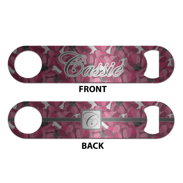 Tulips Bottle Opener - Front & Back