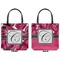 Tulips Canvas Tote - Front and Back