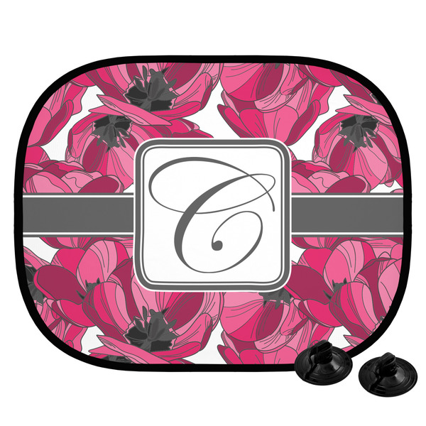 Custom Tulips Car Side Window Sun Shade (Personalized)