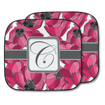 Tulips Car Sun Shade - Two Piece (Personalized)