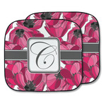Tulips Car Sun Shade - Two Piece (Personalized)