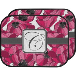 Tulips Car Floor Mats (Back Seat) (Personalized)