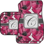 Tulips Car Floor Mats Set - 2 Front & 2 Back (Personalized)