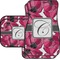 Tulips Car Floor Mats Set - 2 Front & 2 Back (Personalized)