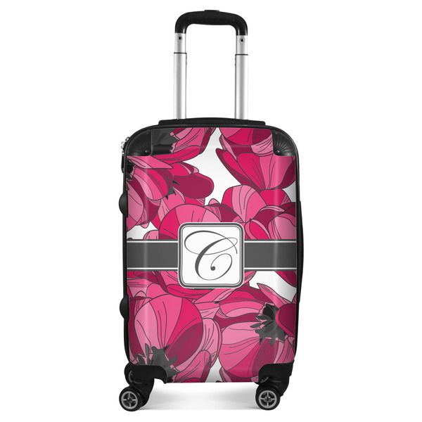 Custom Tulips Suitcase (Personalized)