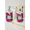 Tulips Ceramic Bathroom Accessories - LIFESTYLE (toothbrush holder & soap dispenser)