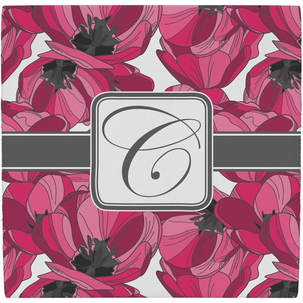 Custom Tulips Ceramic Tile Hot Pad (Personalized)