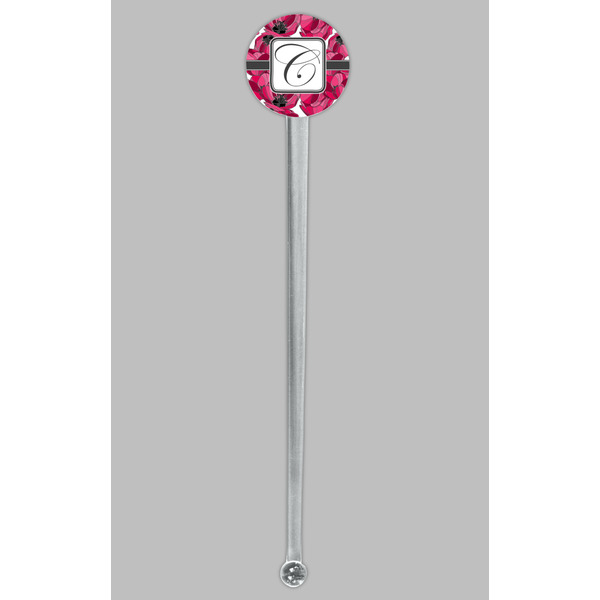 Tulips Clear Plastic 7" Stir Stick - Round - Single Stick