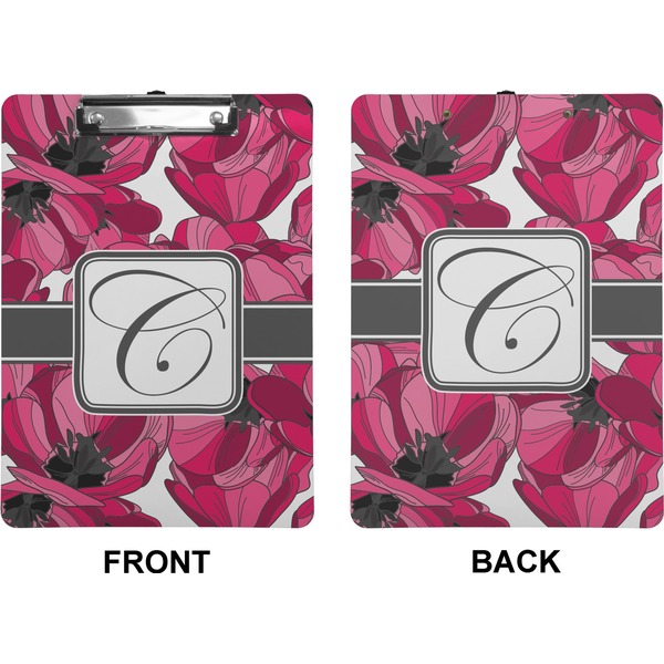 Tulips Clipboard (Letter) (Front + Back)