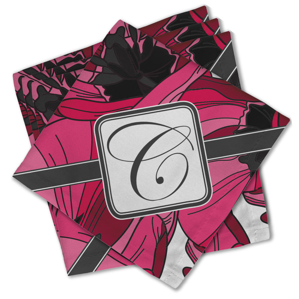 Tulips Cloth Napkins - Personalized Lunch (PARENT MAIN Set of 4)