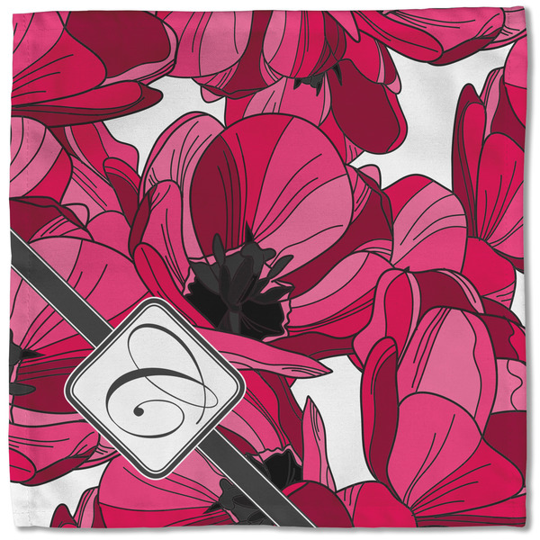 Tulips Cloth Napkins - Personalized Lunch (Single Full Open)