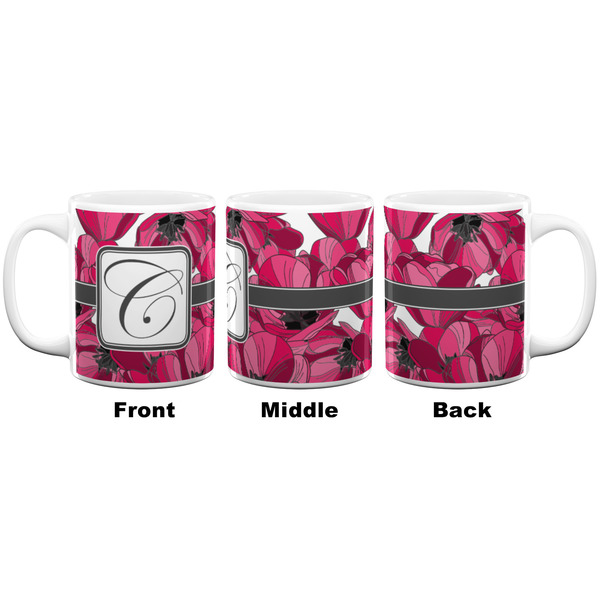Tulips Coffee Mug - 11 oz - White APPROVAL