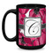 Tulips Coffee Mug - 15 oz - Black