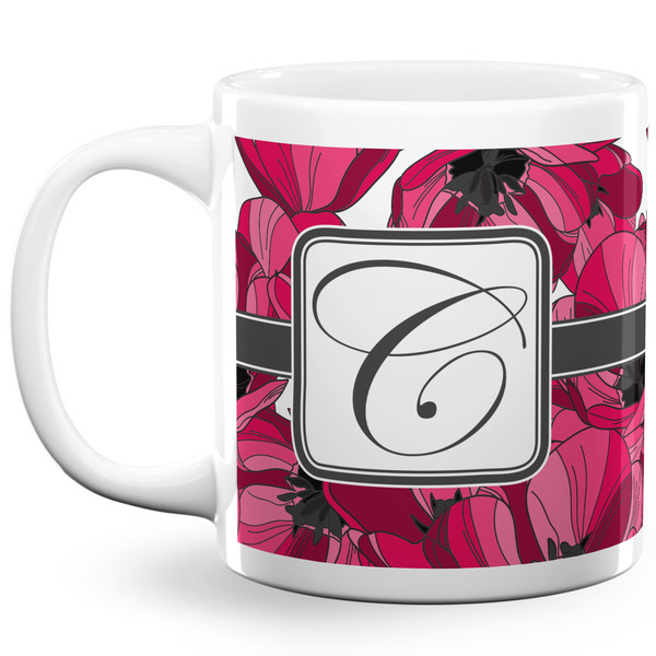 Tulips Coffee Mug - 20 oz - White