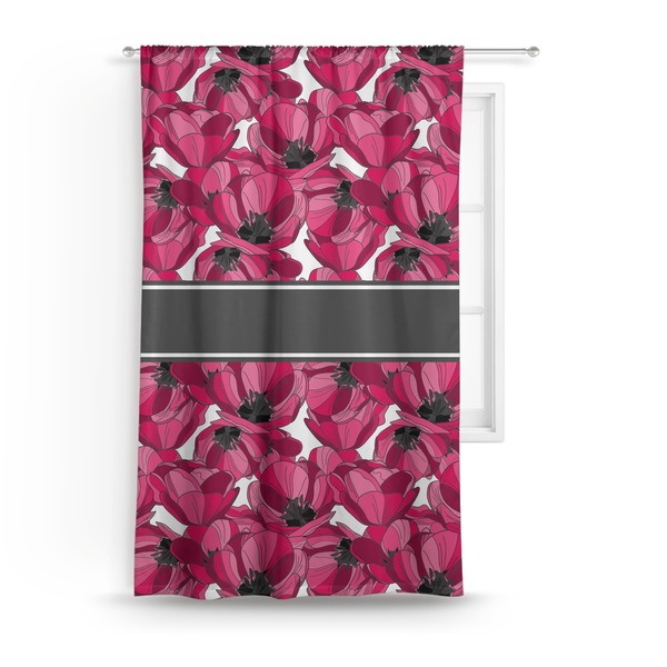 Custom Tulips Curtain - 50"x84" Panel