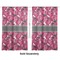 Tulips Curtain 80x84 - Lined