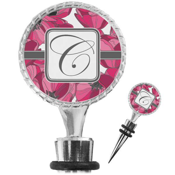Custom Tulips Wine Bottle Stopper (Personalized)
