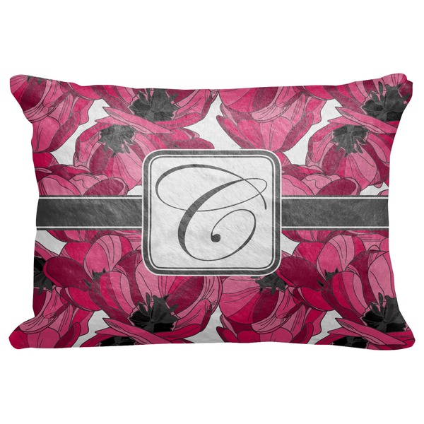 Custom Tulips Decorative Baby Pillowcase - 16"x12" (Personalized)