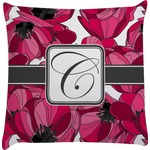 Tulips Decorative Pillow Case (Personalized)