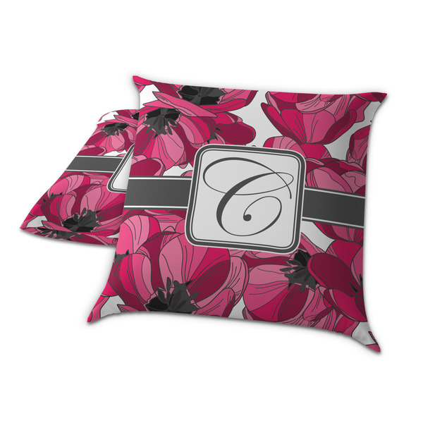 Tulips Decorative Pillow Case - TWO